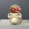 Sheep Animal Gypsum Flower Pot Silicone Mold Epoxy Resin Casting Mold Succulent Vase Cement Clay Mold Pen Holder Mold