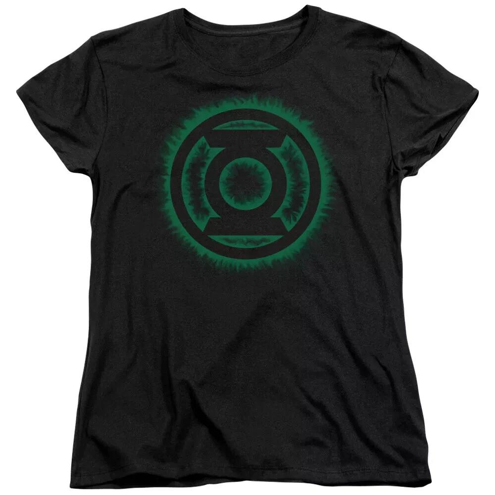 Green Lantern  Green Flame Logo  Women s T-Shirt S
