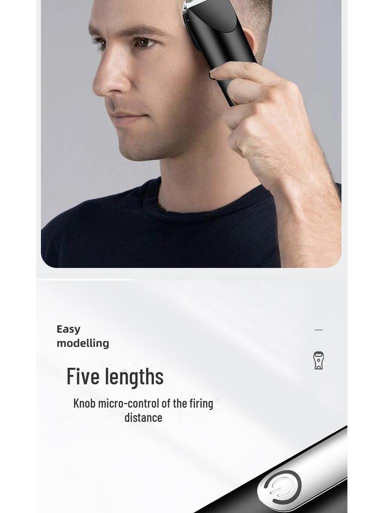 Professional Electric Hair Clipper & Razor for Home and Salon Use - Self-Shaving Hair Artifact