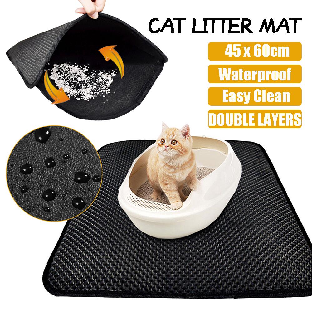 waterproof pet cat litter mat