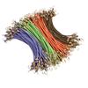 14 db Rugalmas Bungee Kötél 25-30cm Nyújtható Kötöző Sátor Nagy Teherbírású Poggyász Szíj Kötél Kampók 4mm Latex Mini Kötél Kemping Kültéri Kiegészítők