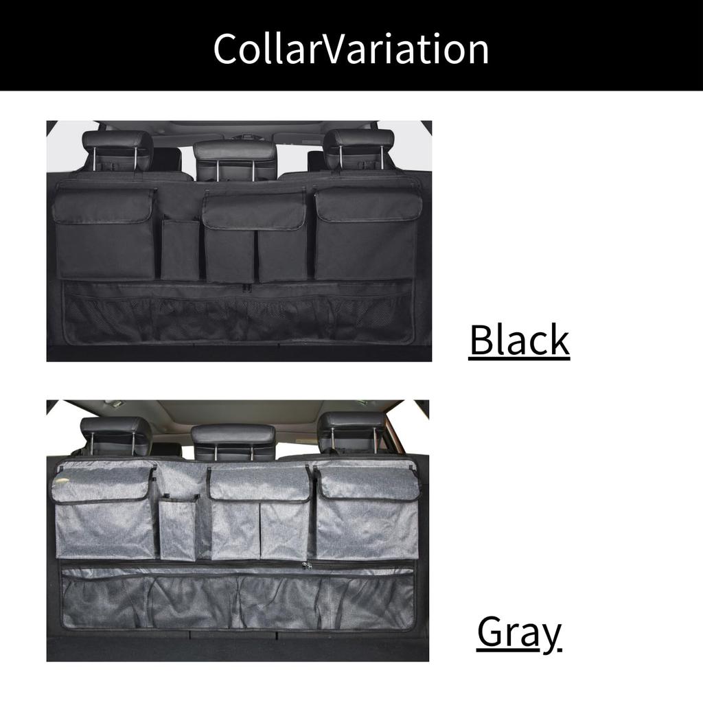 KeiSquare Car Trunk Storage Seat Back Large Umbrella Car Trunk Bag Bag, Pocket, Compact, Capacity, Holder, (Gray)