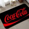 C-Coca C-Cola Fußmatte Badezimmer Saugfähige Matte Einfache Tür Schmutzabweisende Matte Hausküchenmatte Fußmatte Eingangsbereich Matte