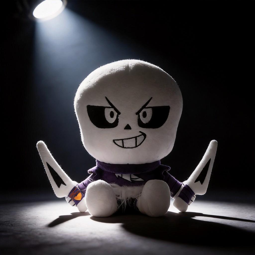 Undertale Cross Plush Toy With Soft Short Plush For Collectors And Kids