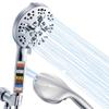 Upgraded Powerful Shower Head with 10 Spray Choice Adjustment Shower Head Multifunctional Shower Head for Bathroom
