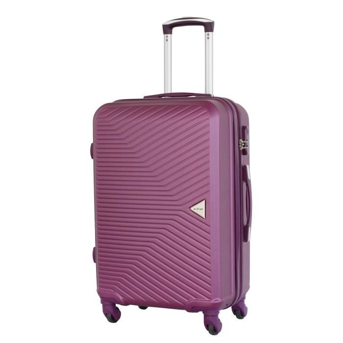Alistair Iron Valise Taille Moyenne 65 cm - Marque Française - en France - Violet