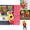 Koreanischer Ins Halloween Kinderkostüm Für Kindergarten Party Show Outfit Jungen Und Mädchen Pommes Kleidung Aufblasbare Säule)