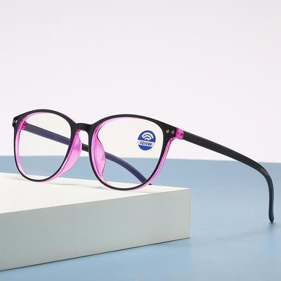 Männer Frauen Anti Blau Licht Lesebrille Computer Brille Ultraleicht Runde Presbyopie 0 + 1,0 + 1,5 + 2,0 + 2,5 + 3,0 + 3,5 + 4,0 Dioptrien