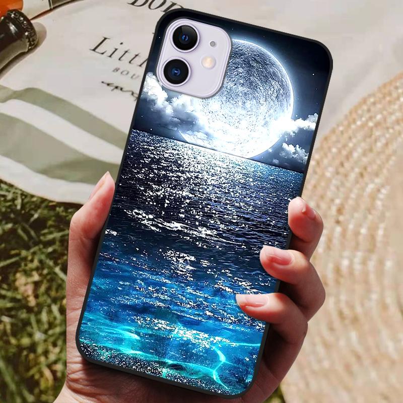 For Apple iPhone 12 pro max Case Silicon Back Cover Phone Case For iPhone 12 Mini pro Max 12Pro Soft Case luxury Fundas Cases