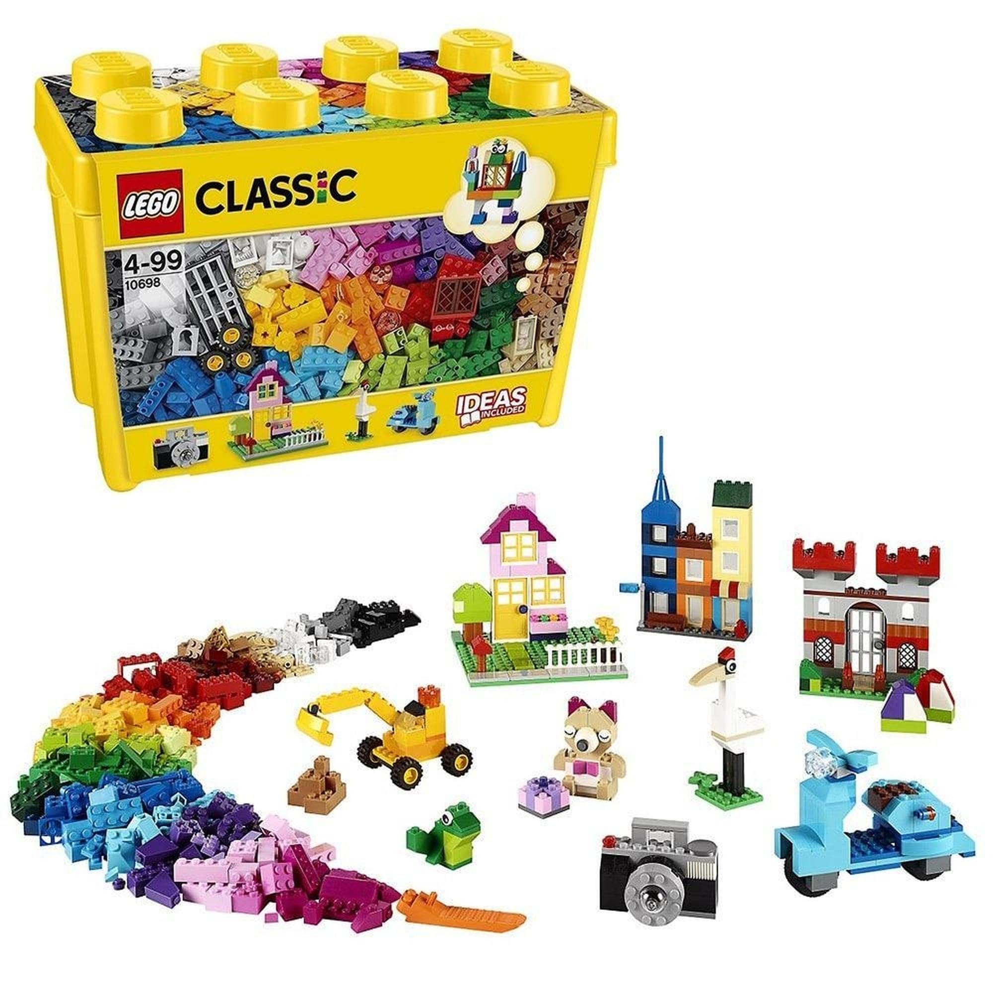 

LEGO Classic Yellow Ideas Box Special Toy, Birthday Present, Building Blocks, Educational Toy for Boys and Girls, Ages 4, 5, 6, 7, Pretend Play, Hou
