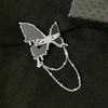 New Brooch Black Butterfly Sweater Accessories Corsage Women's Design Niche Exquisite High-end Cold Style Brooch