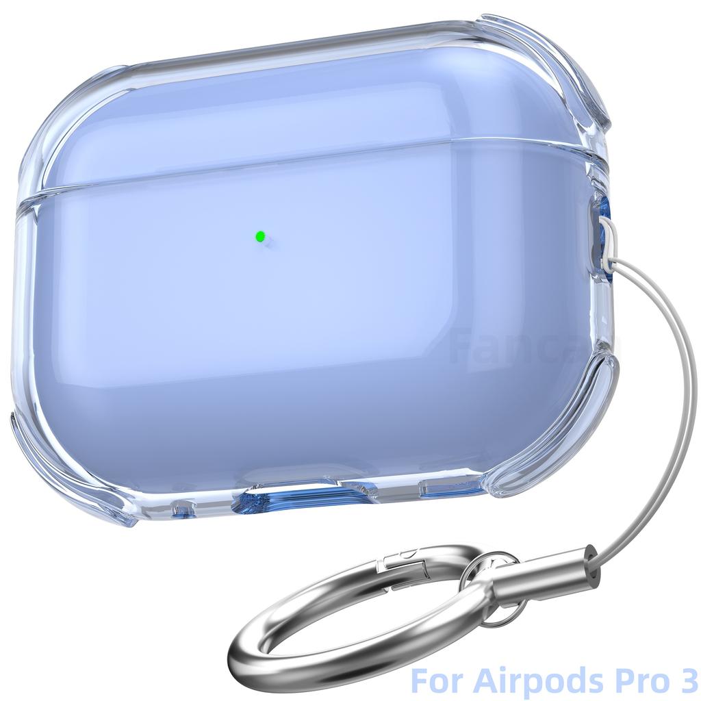 For Airpods Pro 3 Clear Case 2025 for Airpods Pro 3rd Generation Case Cover Soft TPU Skin for Airpod Pro 3 Gen with Cleaning Pen