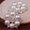 Engood 50Pcs 25mm DIY Rhinestones Buttons Decor Buckle for Sewing Trim & Embellishments Craft Headband Kid Hair Accessories ZJ72