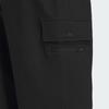 adidas Originály Jednofarebné Pletené Joggingové Nohavice so Sťahovacou Šnúrkou Pánske Spodné Prádlo Čierna Kamenná Zelená IZ1516
