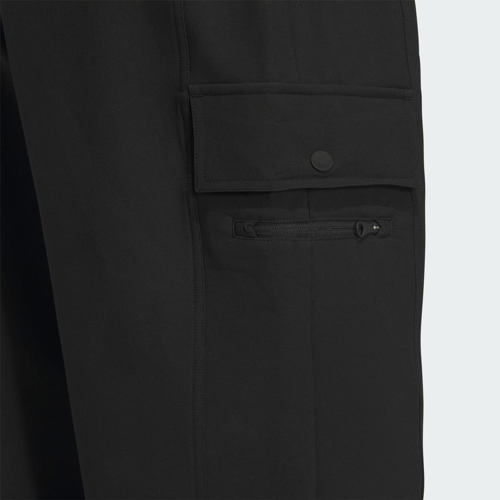 adidas Originály Jednofarebné Pletené Joggingové Nohavice so Sťahovacou Šnúrkou Pánske Spodné Prádlo Čierna Kamenná Zelená IZ1516