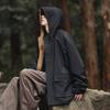 Hooded Outdoor Windproof Multi-Zipper Jacket Fashion Couple Trendy Brand Waterproof