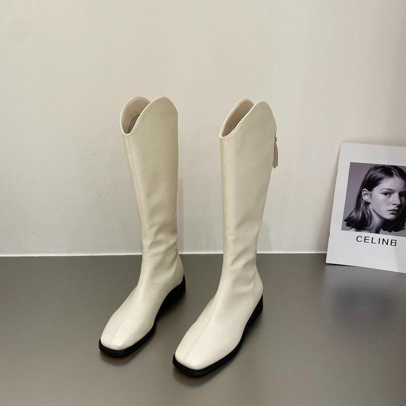 Women's Over-the-Knee Martin Boots: Slimming High Knight Boots for Autumn and Winter