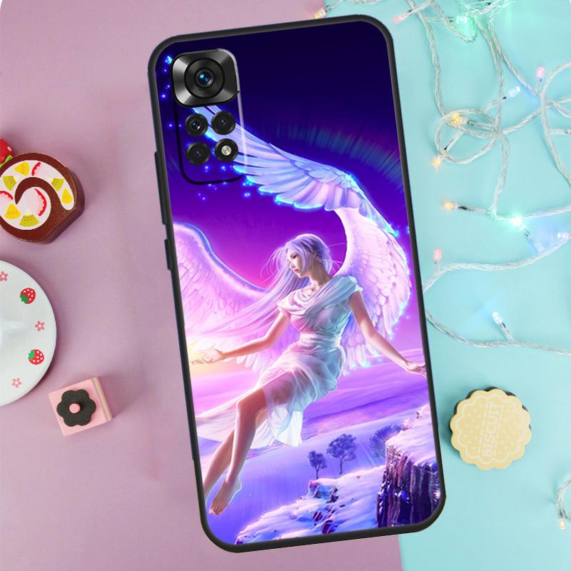 

Angel Case For Xiaomi Redmi Note 13 Pro 14 9 10 11 12 9S 10S 11S 12S Redmi 14C 10C 12C 13C Cover Redmi Note 13 Pro 4G
