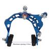 Aluminum Alloy Bike Brake Caliper Blue Dual Pivot Motorcycle Front Brake Lightweight Mountain Bike Brake