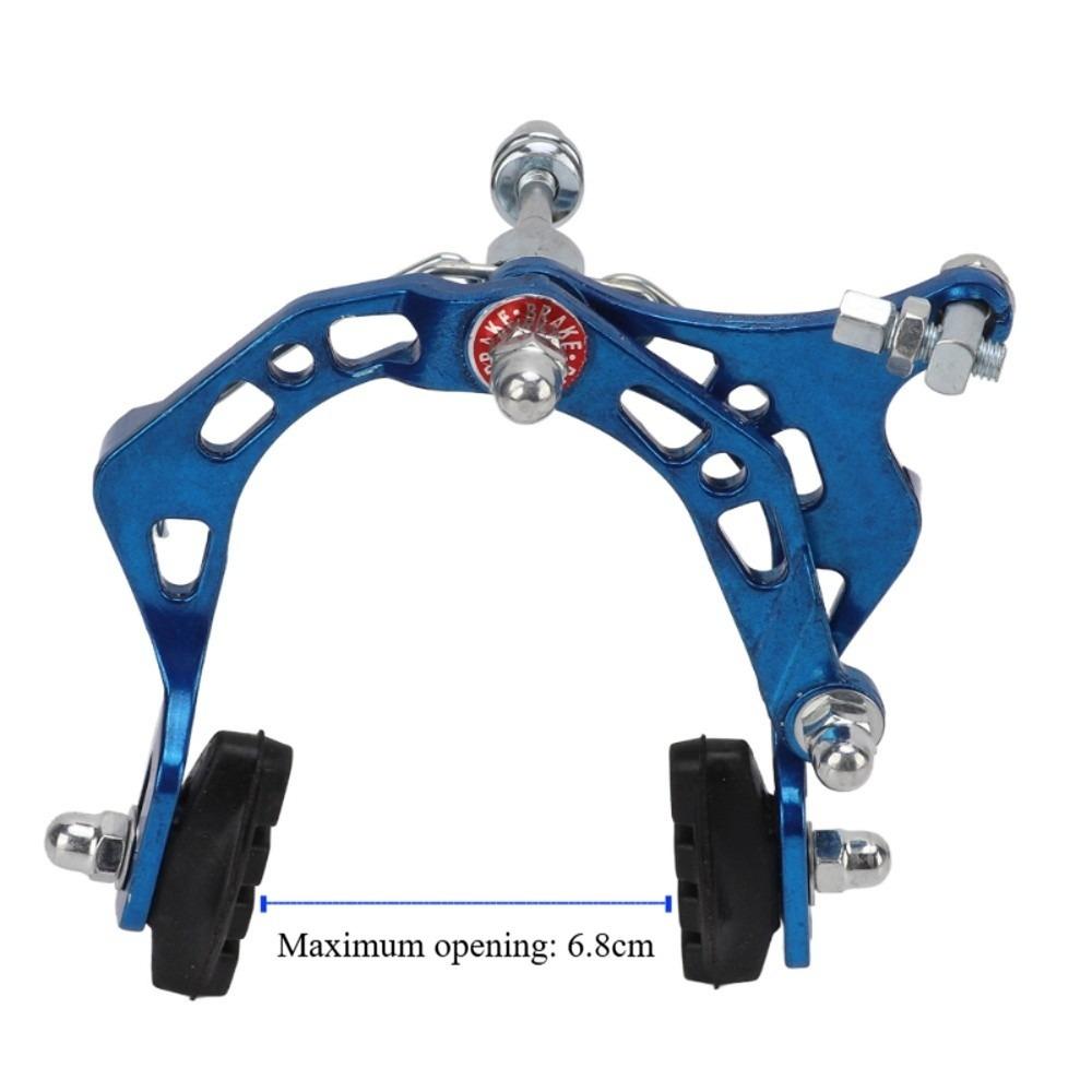 Aluminum Alloy Bike Brake Caliper Blue Dual Pivot Motorcycle Front Brake Lightweight Mountain Bike Brake