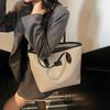 New high-end large-capacity women's bag versatile commuter shoulder underarm bag simple hand-held tote bag
