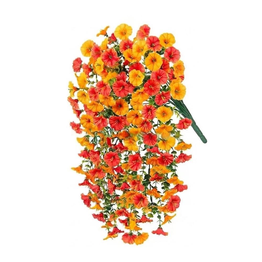 Blooming Flowers Artificial Morning Glory Flowers  DIY Balcony Garden