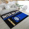 Inter Milan Personalized Text Area Rug Perfect for Dining Room Entryway Bedrooms Hallway Antislip Carpet Decorate Offices