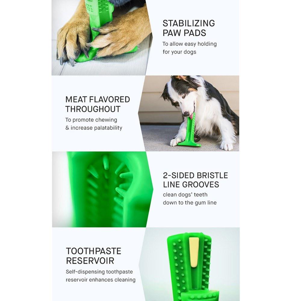 Buy 1Pc Silicone Bristly Pet Dog Toothbrush at affordable prices — free