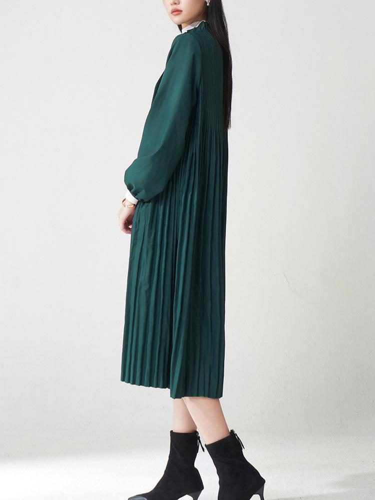 Women's Mid-Length British Style Loose Trench Coat - Plus Size Versatile Design