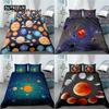 Comforter Home Living Luxury 3D Solar System Print 2/3Pcs Comfortable Bedding Sets Queen And King Eu/Us/Au Size