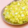 Handmade Beads Acrylic Color-plated Beads Handmade DIY Beaded Earrings Bracelet Cell Phone Chain Accessories Materials Loose Beads Making Accessories