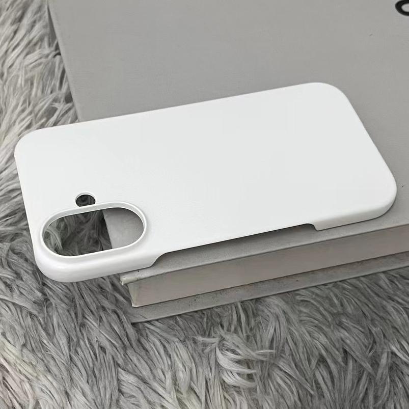 

Matte Sandstone Hard PC Clear Case for iPhone 16 16E 15 14 Plus 13 12 Mini 11 Pro Max Frameless Shockproof Simple Cover iPhone 11 Pro