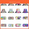 Sac à Dos Double Épaule et Bandoulière Numberblocks Avec Trousse Parfait Cadeau Pour Anniversaires