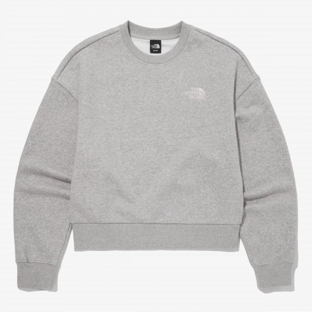 The North Face Kinetic Fleece Sweatshirt Melange Grey Nm5mq55a