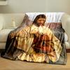 Jesus Holding Lamb Blanket  Printed Blanket for Living Room Bed Couch Lunch Break Soft Cozy Blanket for Friend's Festival Gift