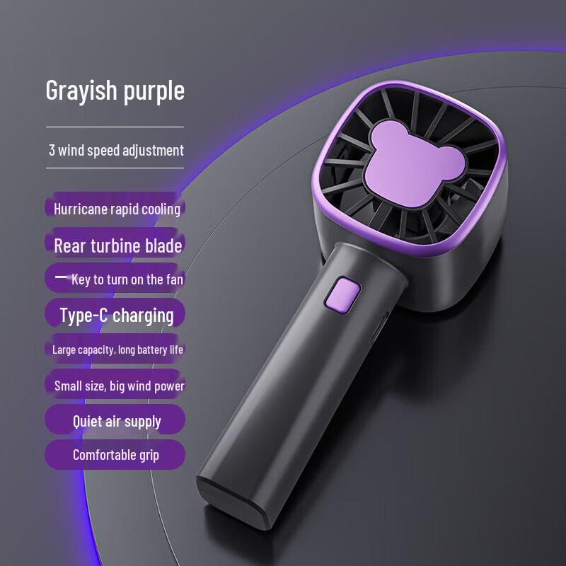 Blue Whale Joy Portable USB Rechargeable Mini Fan