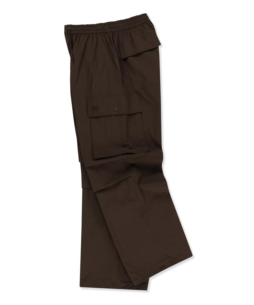 BROWNBREATH Nylon Cargo Pants - Dark Brown
