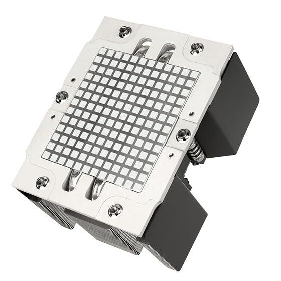 SilverStone XE02-SP5B Active 2U Server/Workstation CPU Cooler for AMD Socket SP5 with 60mm PWM Fan