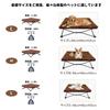 UNP Dog Cot Pet Cot Dog Bed Foldable Cushioned Washable Warm Outdoor Camping Bed Compact Storage Lightweight Breathable Small to Medium Dogs Cats Pet