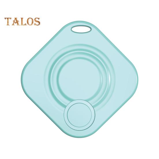 

Совместимый с Bluetooth трекер, устройство против потери, защита конфиденциальности, легкий, компактный, работающий от батареи трекер для багажа, искатель ключей небесно-голубой