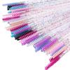 50pcs Disposable Skinny Mascara Wands Mini Crystal Eyelash Brushes Micro Brush Lash Extension Supplies Mini Lash Brush eyelashes