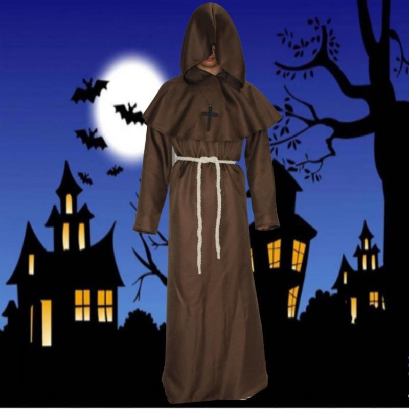 Halloween Costumes, Ancient Costumes, Medieval Monk Robes, Monk Costumes, Wizard Costumes, Priest Costumes