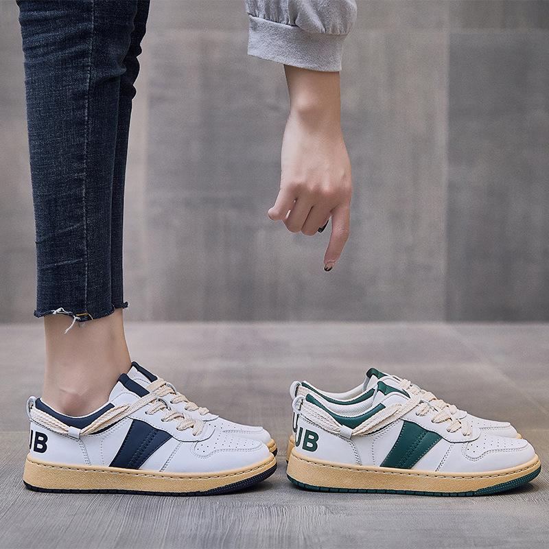 Street Fashion Women's Sneakers Breathable Training Shoes Flat Bottom Running Shoes Student Shoes