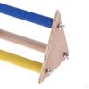 Parrot Bird Perch Stand toys Gym Wooden Activity Table Playstand