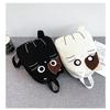 New Arrival 20l Canvas Cat Backpack For Girls And Boys Soft And Durable With Lovely Print
