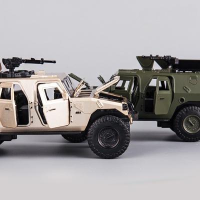 1:24 Militärlegierung gepanzertes Fahrzeug Modell Diecasts Metallspielzeug Geländefahrzeuge Panzer Polizei Explosionsgeschütztes Fahrzeugmodell Kinderspielzeug Geschenk