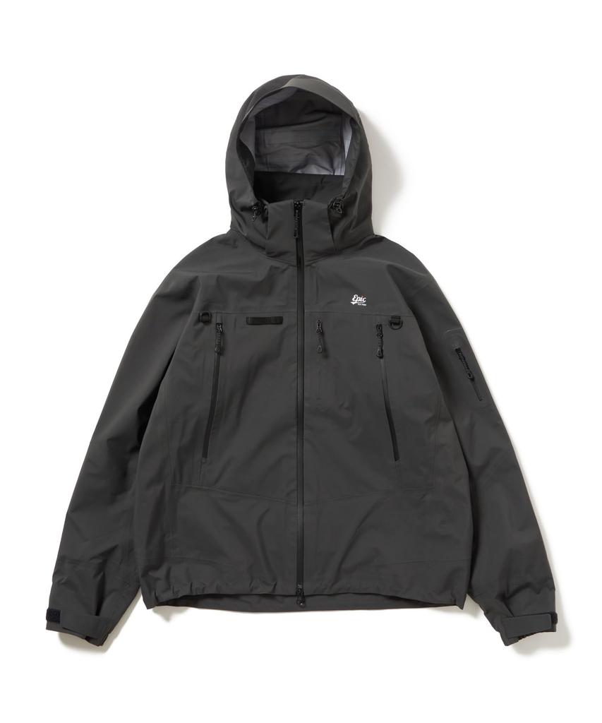 Snow Peak Milford Rain Jacket Rain Jacket Raincoat CHARCOAL L EP-JK-26SU002 Men's Women's