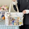 New Fashionable Sweet Girl Ulzzang Ita Bag Daily Commuting Women Light Crossbody Bag Comic Exhibition Portable Y2K Shoulder Bag