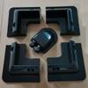 Solar Panel ABS Plastic Mounting Bracket with 5 Non Drilling Corner Kits, RV Marine Flat Top Camper and Caravan Installation