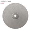 6" 150mm Diamond Coated Flat Lap Wheel Lapidary Polishing Grinding Disc 80~3000 Grit For Jewelry Jade Crystal Glass Polishing